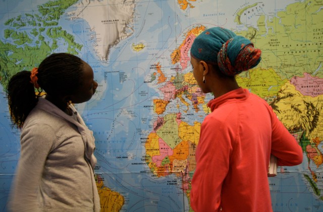 Seattle World School students